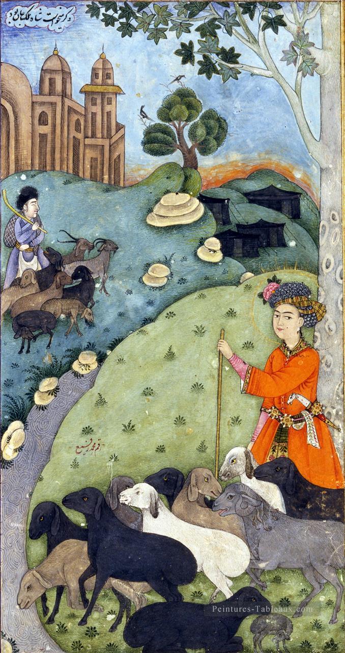 Yusuf som faarehyrde Boukhar religieuse Islam Peintures à l'huile